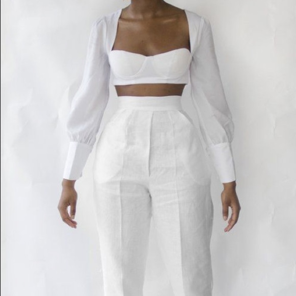 Hanifa ‘Kayla’ Bralette Crop Top Small
